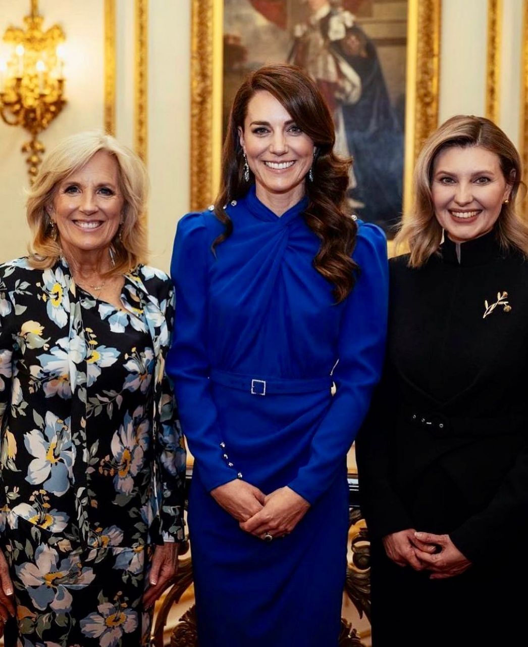 جیل بایدن و کیت میدلتون