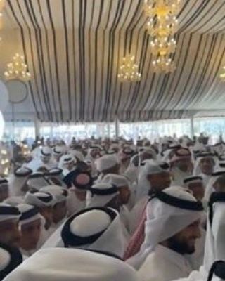 سفیر ایران در عروسی پسر شیخ قطر (+عکس)