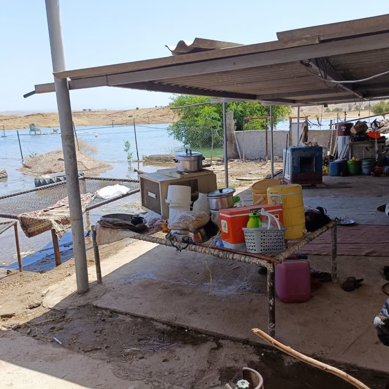 روستاهای حاشيه سد گتوند خوزستان زير آب رفتند (+عکس و فیلم)