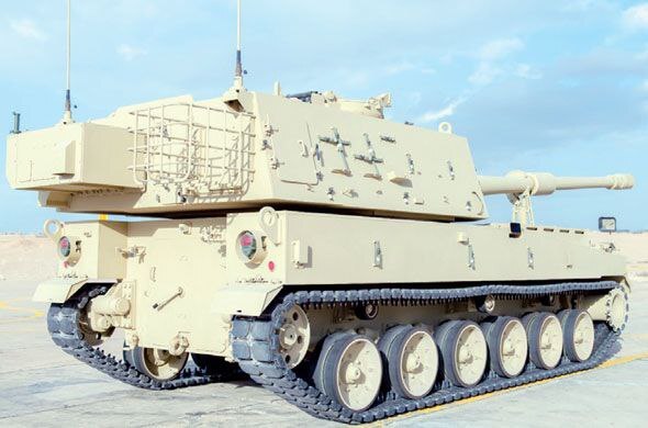 اولین هویتزر خودکششی K9A1EGY  در کارخانجات نظامی 200 مصر (عکس)