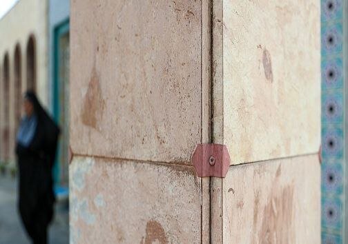 حوض ماهی آرامگاه سعدی خشک شد