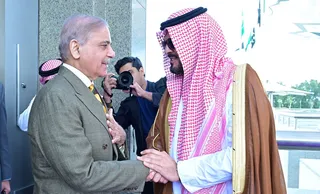 سفر شهباز شریف به جده