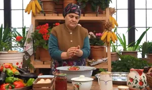 غذای روستایی در آذربایجان؛ پخت کوفته در هوای برفی