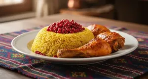 طرز تهیه زرشک‌ پلو مجلسی ویژه یلدا