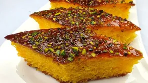 طرز تهیه کیک باقلوا شامی؛ خوش‌عطر و مجلسی