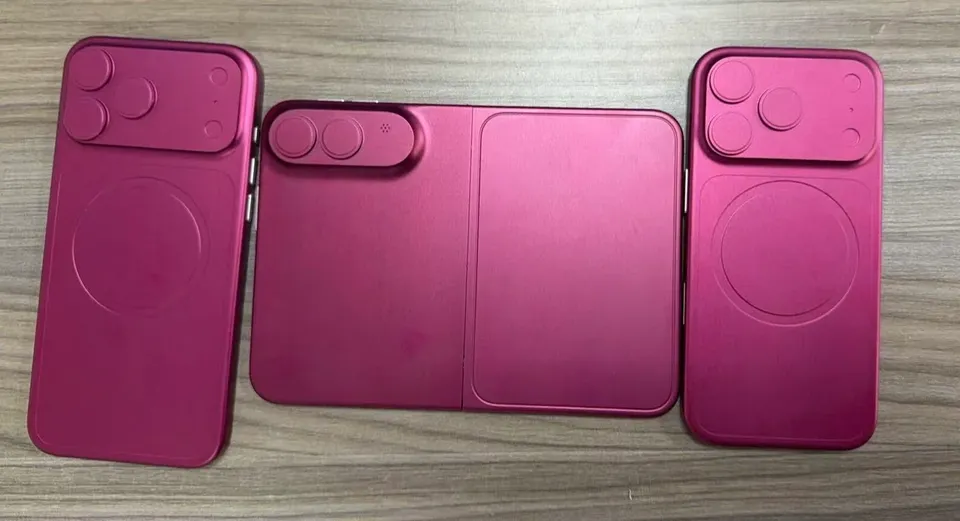 آیفون تاشو در کنار iPhone 18 Pro Max آیفون تاشو در کنار iPhone 18 Pro Max