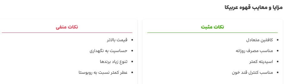 قهوه عربیکا قهوه عربیکا