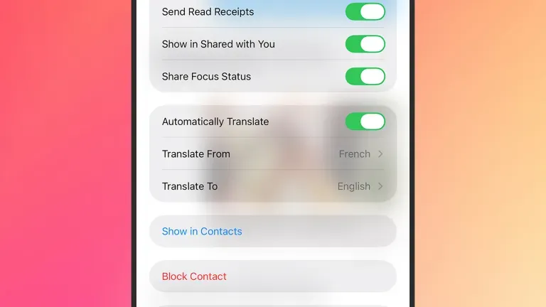 ابزار ترجمه مخفی آیفون