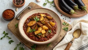 طرز تهیه واویشکا بادمجان با گوشت چرخ کرده