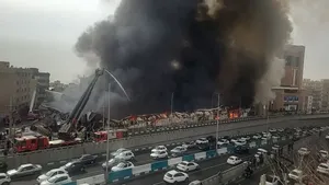 آخرین وضعیت آتش سوزی بازارچه جنت از زبان سخنگوی آتش نشانی