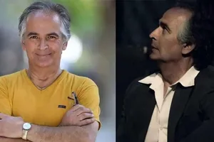 «سعید کنگرانی» در ۲۰ سالگی و در کنار «فروزان»؛ سال ۱۳۵۳ (عکس)