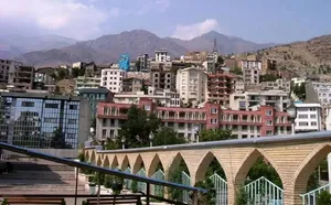 دورنمایی از «شمیران، سعدآباد و امامزاده قاسم» در دوره قاجار