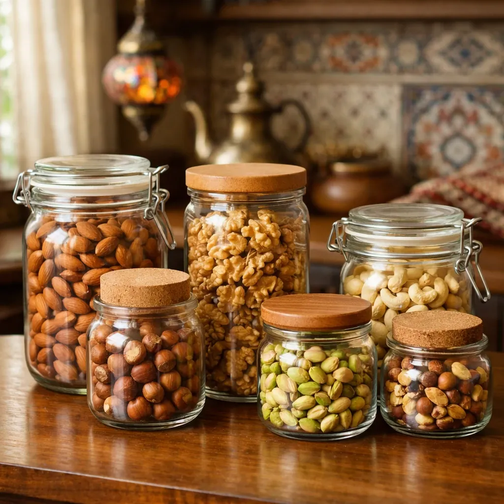 نگهداری آجیل و مغزیجات