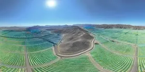 بزرگ‌ترین باغ گردو و پسته هوشمند غرب آسیا در ماکو افتتاح شد