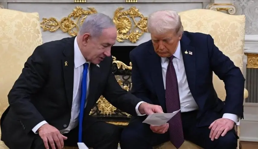ترامپ و نتانیاهو در کاخ سفید