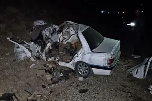 ۳ کشته در پی تصادف در جاده مهاباد - بوکان (آذربایجان غربی)