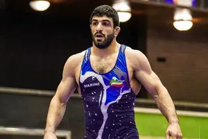 طلای آسیا بر گردن کامران قاسم‌پور