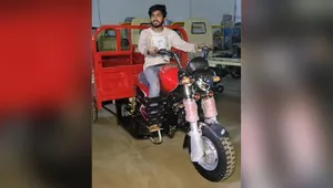 فرآیند ساخت موتورهای سه چرخ باری در یک واحد تولیدی (فیلم)