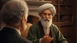 مناظره مجازی نیچه و مولانا با استفاده از هوش مصنوعی (فیلم)