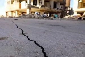 ثبت لحظه زلزله شدید فیلیپین توسط دوربین‌های مداربسته (فیلم)