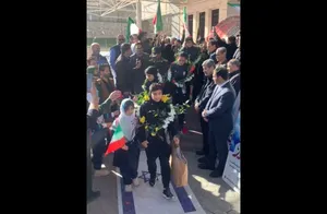 کاروان دختران فوتبالیست‌ ایران با رد شدن از پرچم رژیم صهیونیستی وارد وطن شدند