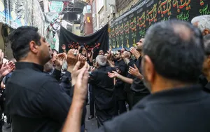 عزاداری در بازار اردبیل به مناسبت سالروز شهادت حضرت مسلم بن عقیل