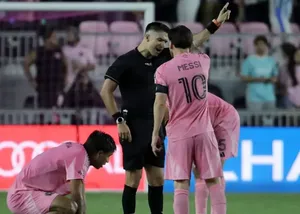 عصبانیت لیونل مسی بعد از شکست اینتر میامی