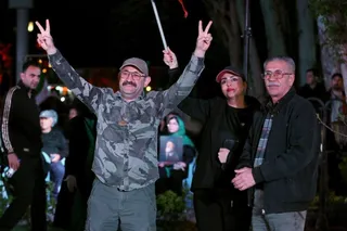 پاتوق مردم و هنرمندان در باغ فردوس موزه سینما (عکس)