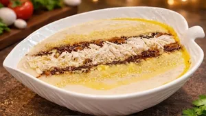 طرز تهیه حلیم شیر خانگی با مرغ؛ مقوی و خوش‌طعم