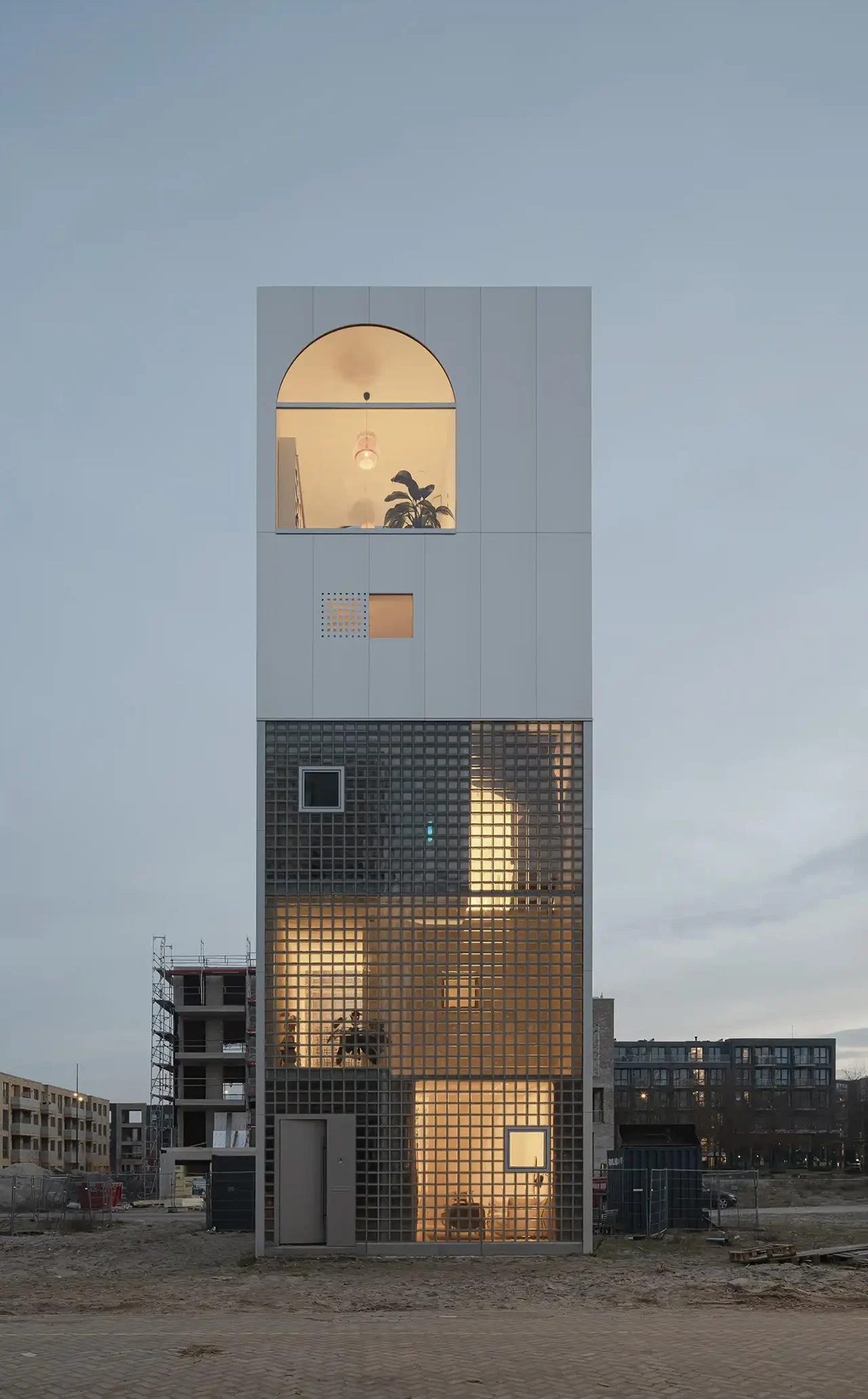 نمای بیرونی خانه لایت هاوس