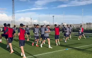 لحظاتی از تمرین امروز ملی پوشان فوتبال ایران در اردوی ترکیه