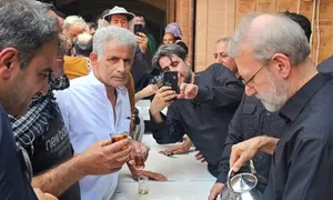 دست‌ نوشته‌ های شهید علی لاریجانی در سفر اربعین ۱۴۰۳ (1) / از صعود به «دماوند» تا سفر به «نجف» (+آلبوم عکس)