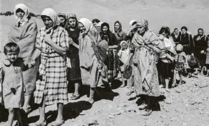 پناهندگان لهستانی جنگ جهانی دوم در یک اردوگاه ایرانی (عکس)