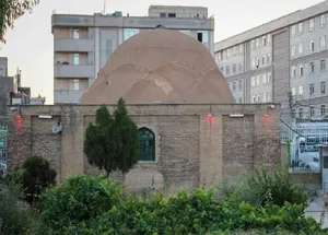 تصویر هوایی از محله «جوانمرد قصاب» در حدود یک قرن قبل