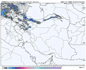 ورود دو سامانه بارشی پیاپی به کشور از روز پنج‌شنبه