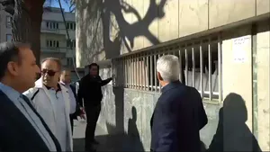 آسیب به بخش‌هایی از ساختمان‌های اتاق بازرگانی، صنایع، معادن و کشاورزی ایران