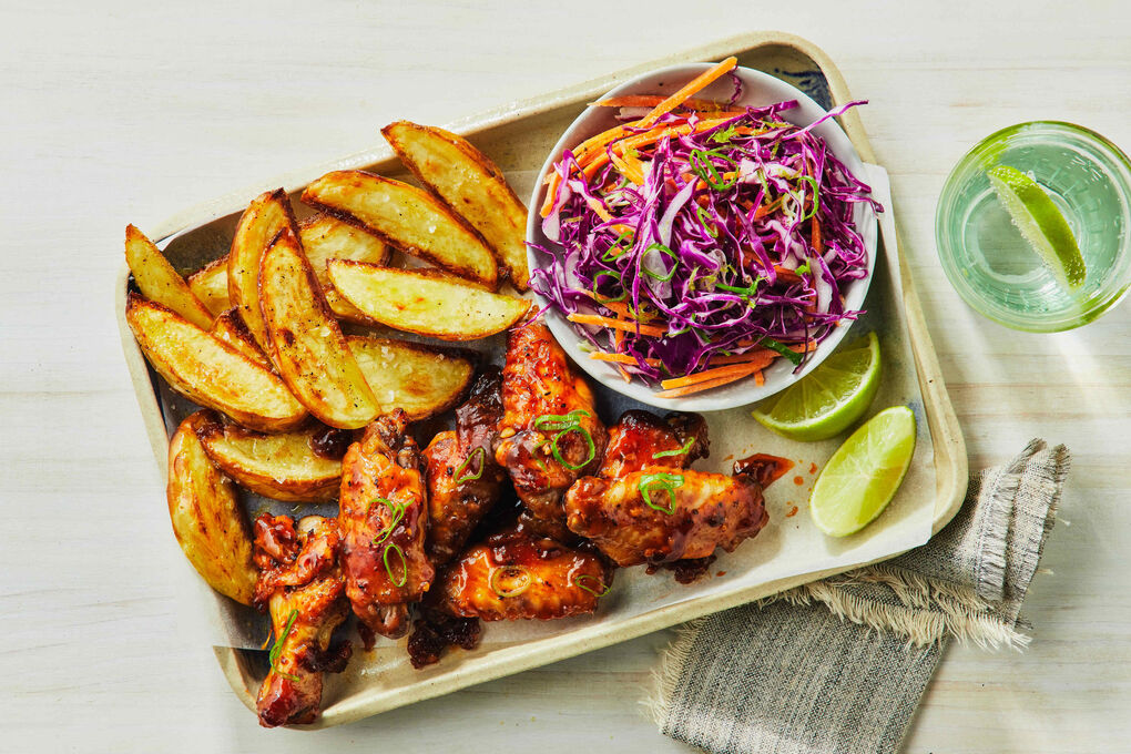 خوراک بال مرغ و سیب زمینی