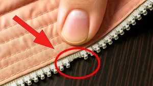 ترفند ساده خانگی برای درست کردن زیپ خراب