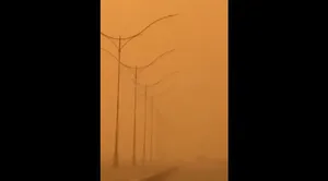 گرد و غبار شدید عراق را فرا گرفت