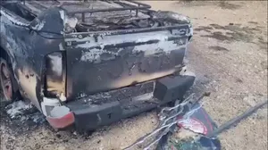 حمله مستقیم به خودروی هلال‌احمر در سپیدان استان فارس