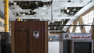 حمله هوایی به شلمچه (عکس)