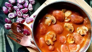 طرز تهیه خوراک لوبیا عروس