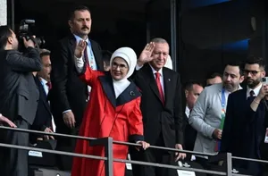 مراسم ازدواج اردوغان و همسرش امینه(عکس)