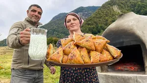 آموزش پخت سمبوسه ترد با خمیر خانگی