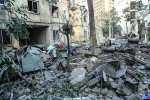 تصاویری از آثار حملات اسرائیل در منطقه کفر رمان جنوب لبنان