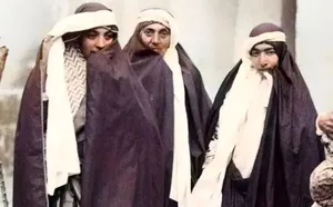 «رقص کردی» در یکی از روستاهای ایران در زمان قاجار (عکس)