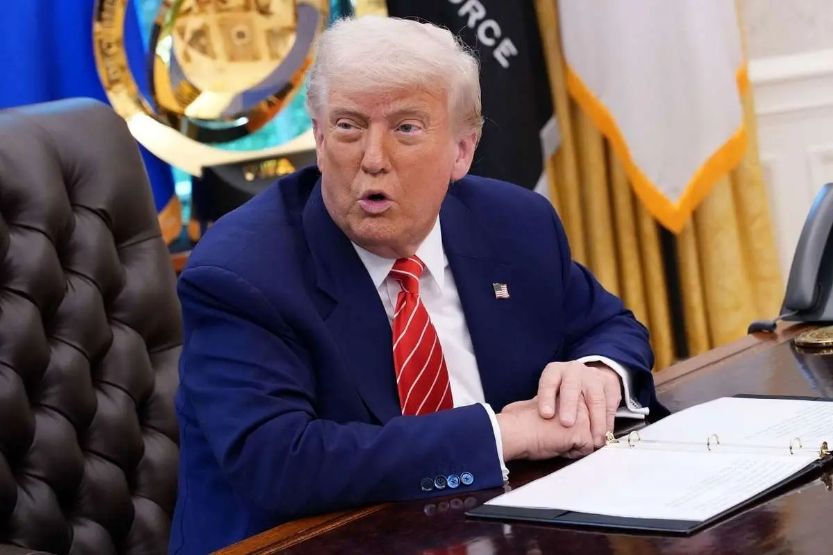 دونالد ترامپ رئیس‌جمهور امریکا