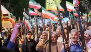 تصاویری از عشایر برنو به دست در خیابان جمهوری یاسوج