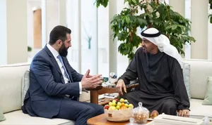 دیدار الشرع با بن زاید در ابوظبی